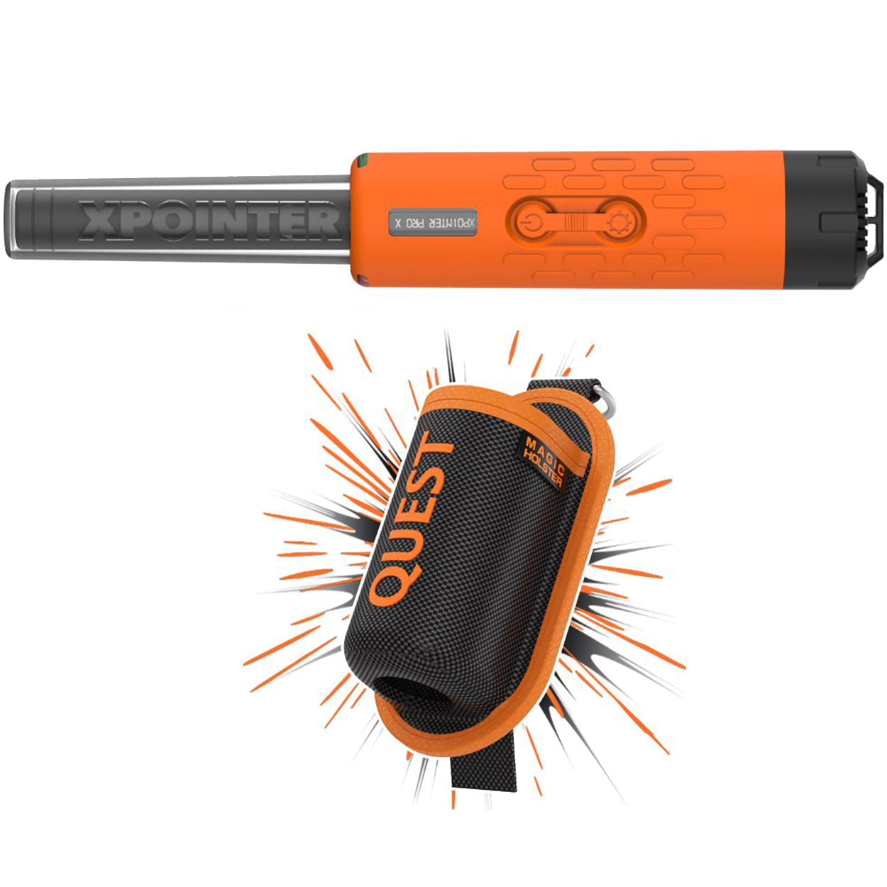 Quest XPointer Max Pinpointer with Magic Holster