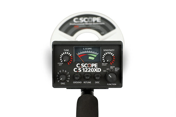 C-Scope metal detector on a white background