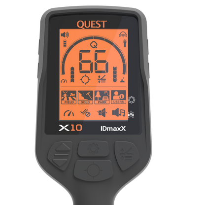 QUEST X10 IDMAXX METAL DETECTOR BUNDLE