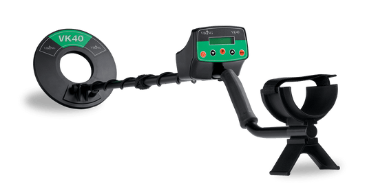 Viking VK40 Metal detector with a clear background
