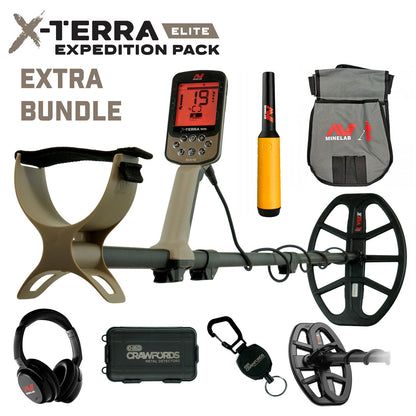 Minelab X-Terra Elite Expedition Extra Bundle
