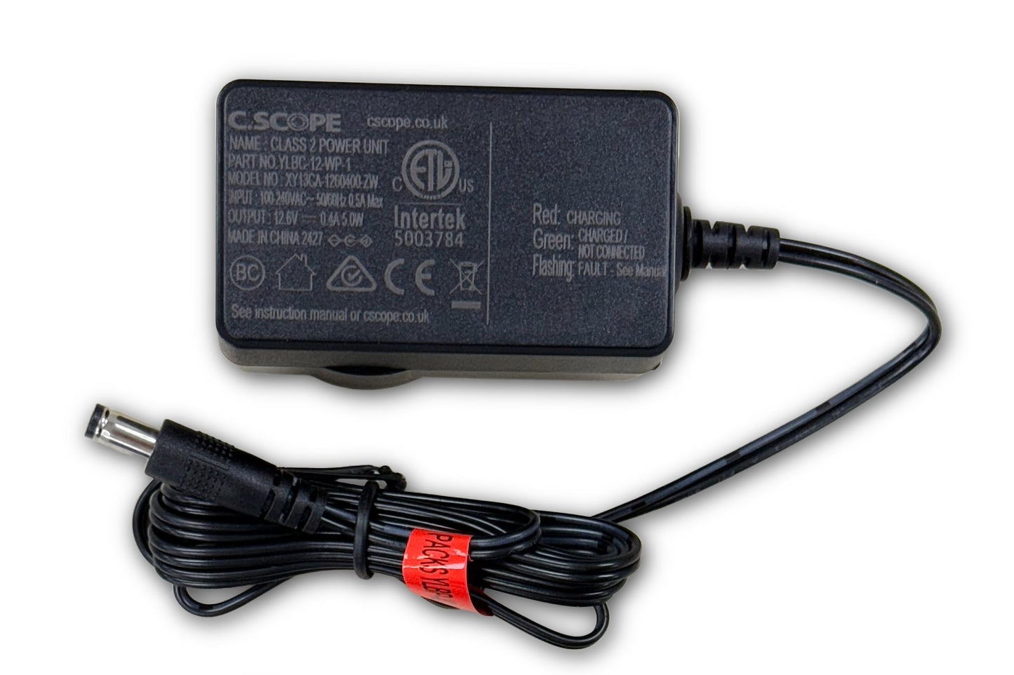 Rechargeable Lithium-Ion Battery Pack mains charger