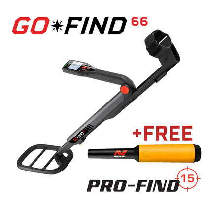 Minelab Go-Find 66 + Pro-Find 15 - Detectorist Direct