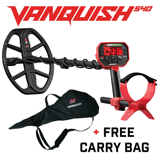 Minelab Vanquish 540 + Free Carry Bag